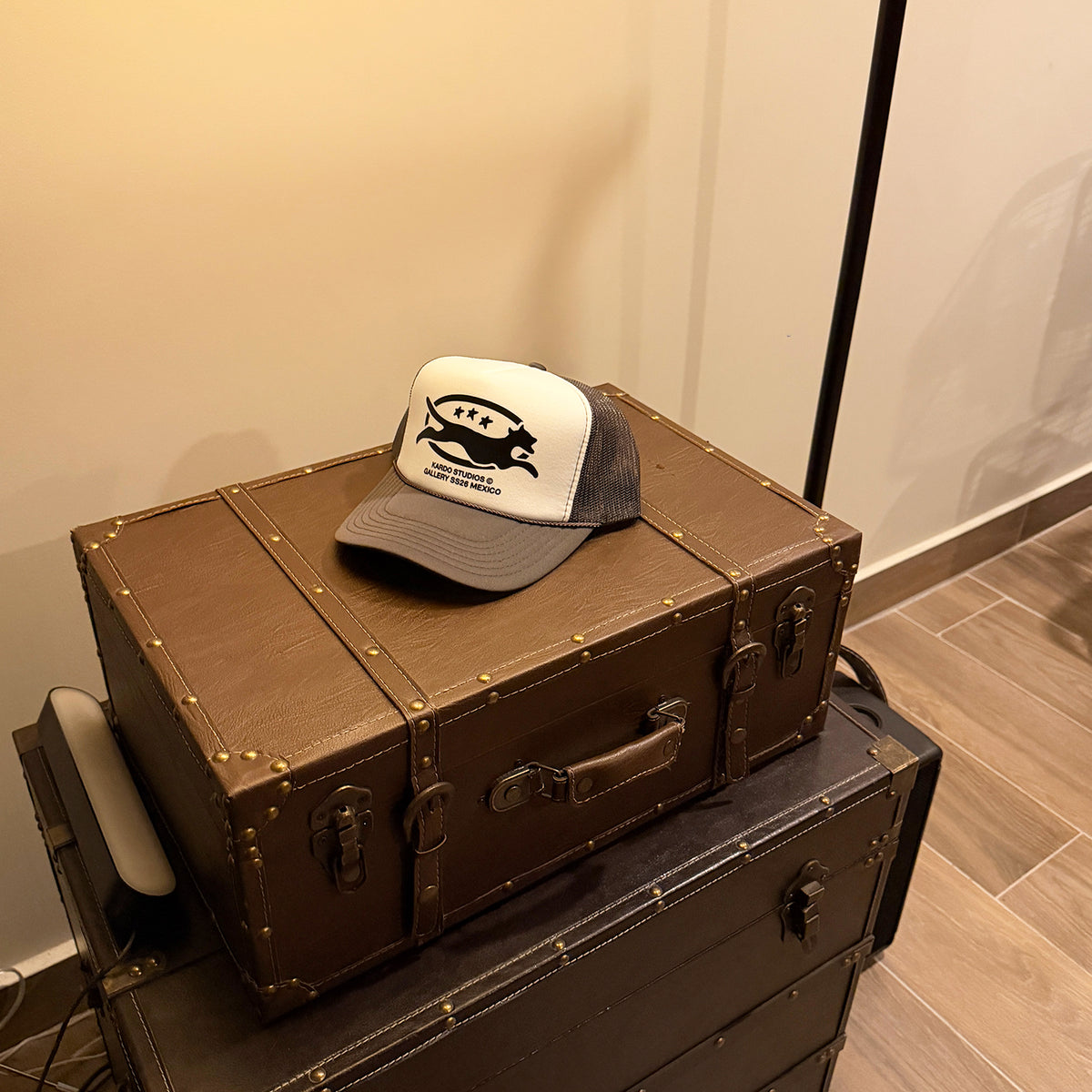 Runaway Trucker Hat (Gray)