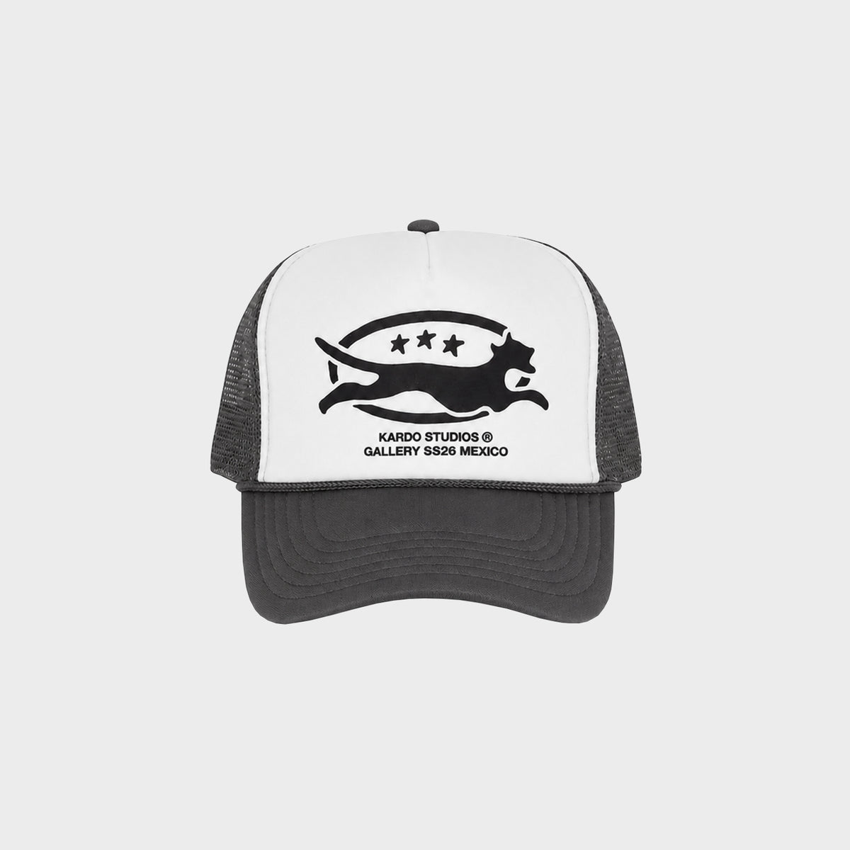 Runaway Trucker Hat (Gray)
