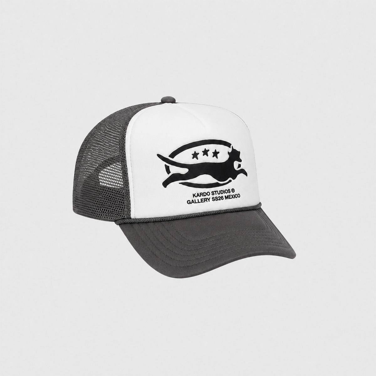 Runaway Trucker Hat (Gray)
