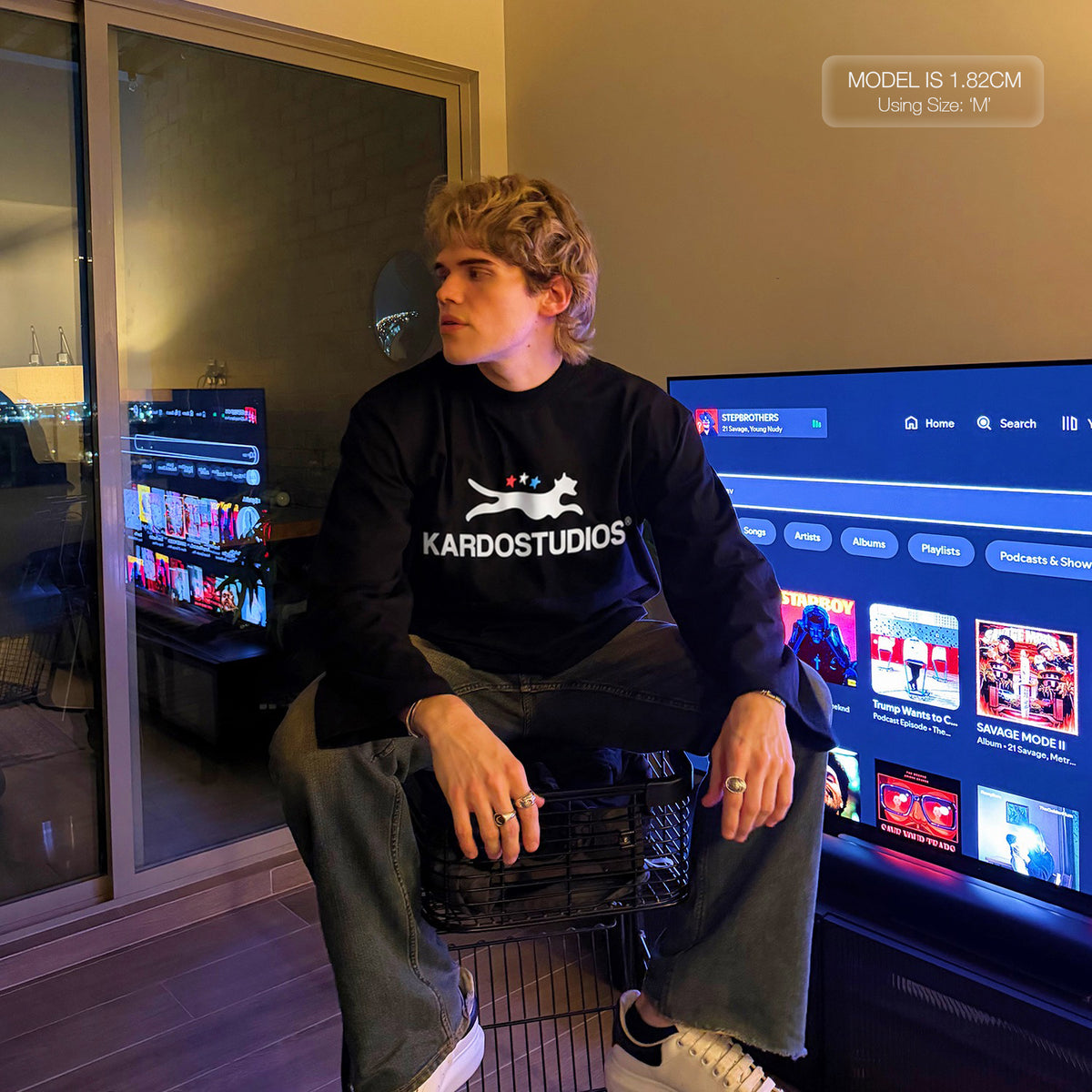 Runaway Oversized Long Sleeve
